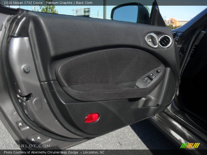 Platinum Graphite / Black Cloth 2010 Nissan 370Z Coupe