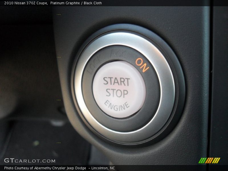 Platinum Graphite / Black Cloth 2010 Nissan 370Z Coupe