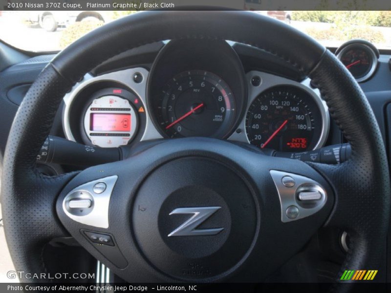 Platinum Graphite / Black Cloth 2010 Nissan 370Z Coupe