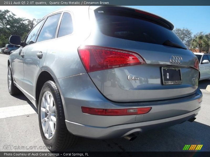 Quartz Grey Metallic / Cinnamon Brown 2011 Audi Q5 2.0T quattro