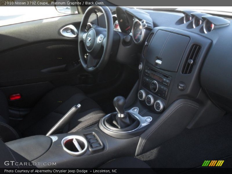 Platinum Graphite / Black Cloth 2010 Nissan 370Z Coupe