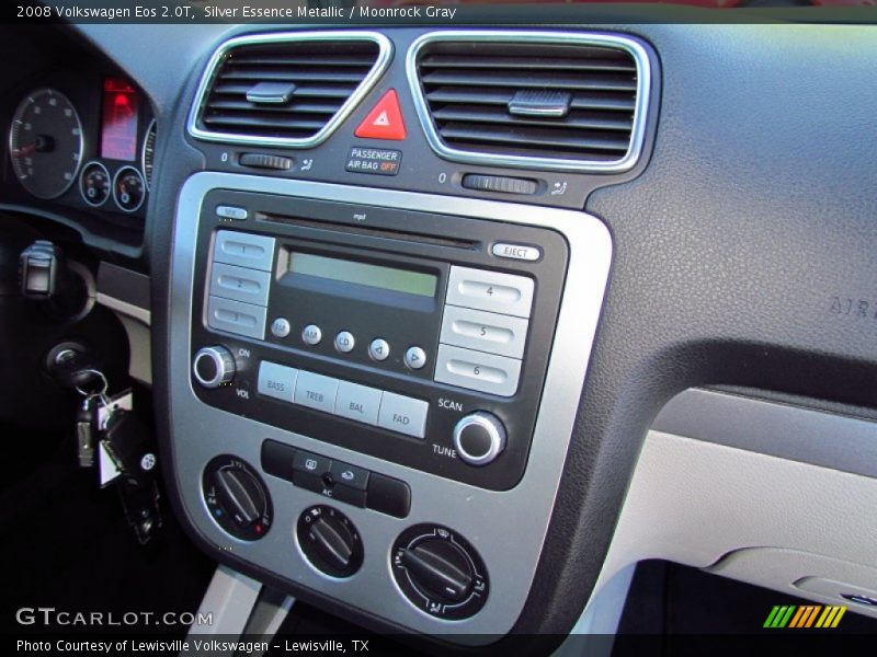 Silver Essence Metallic / Moonrock Gray 2008 Volkswagen Eos 2.0T