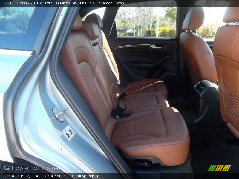 Quartz Grey Metallic / Cinnamon Brown 2011 Audi Q5 2.0T quattro