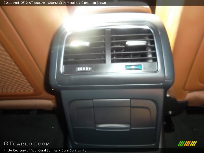 Quartz Grey Metallic / Cinnamon Brown 2011 Audi Q5 2.0T quattro