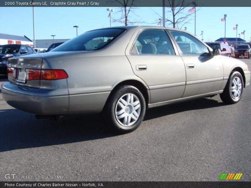 Graphite Gray Pearl / Gray 2000 Toyota Camry LE