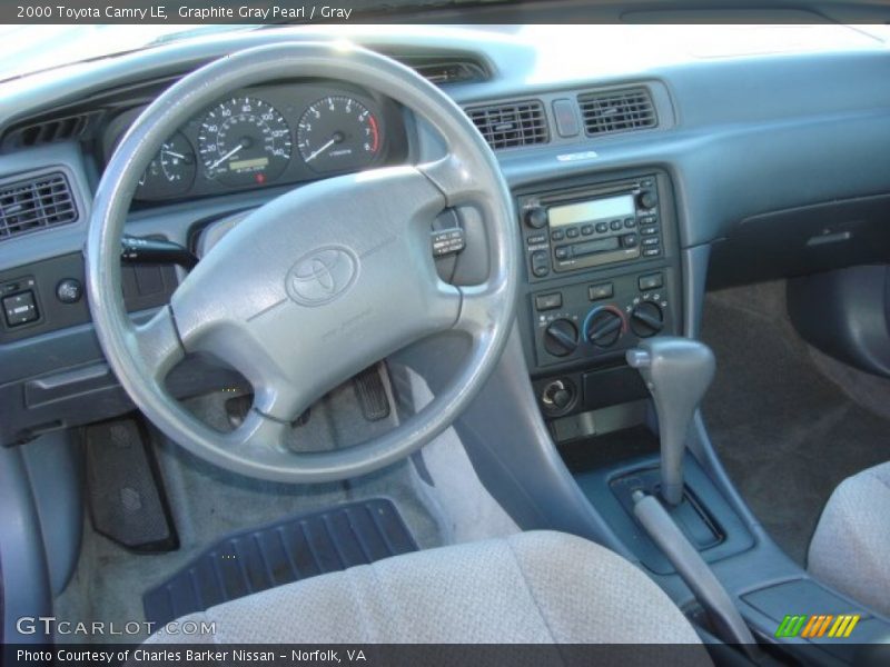 Graphite Gray Pearl / Gray 2000 Toyota Camry LE