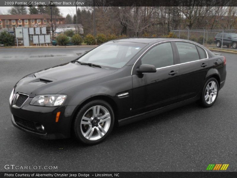 Panther Black / Onyx 2009 Pontiac G8 Sedan