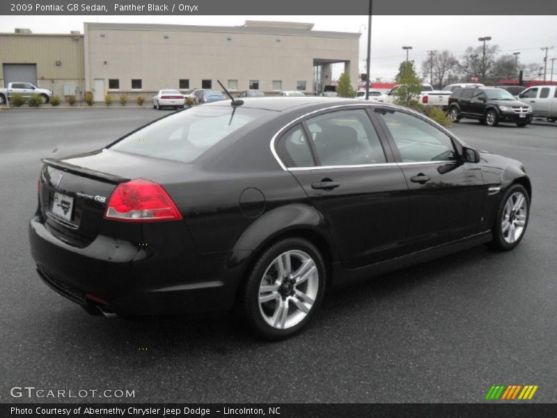 Panther Black / Onyx 2009 Pontiac G8 Sedan