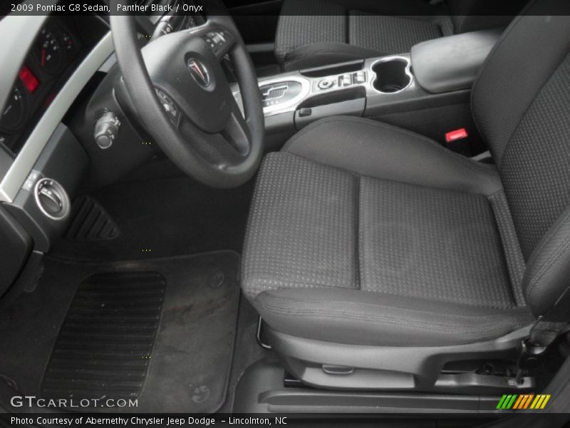 Panther Black / Onyx 2009 Pontiac G8 Sedan