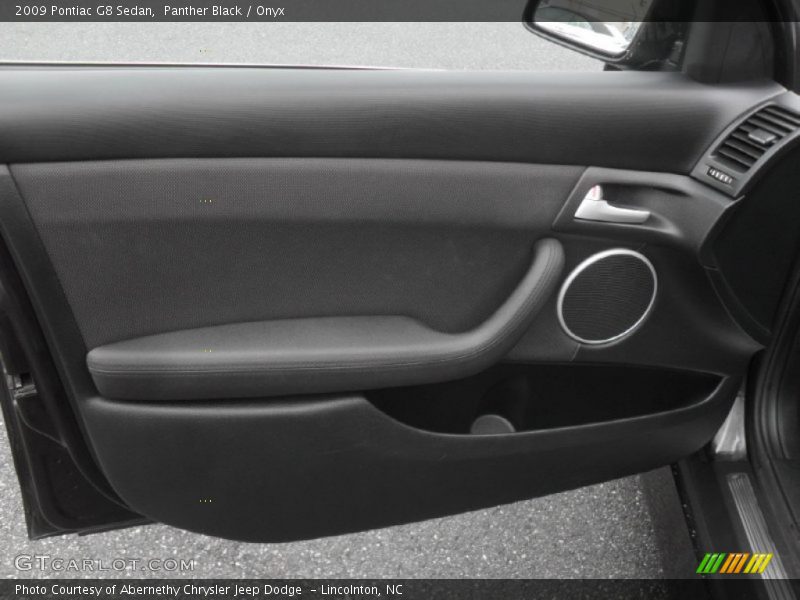 Panther Black / Onyx 2009 Pontiac G8 Sedan