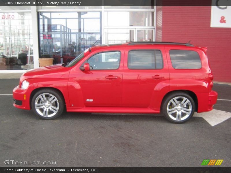 Victory Red / Ebony 2009 Chevrolet HHR SS