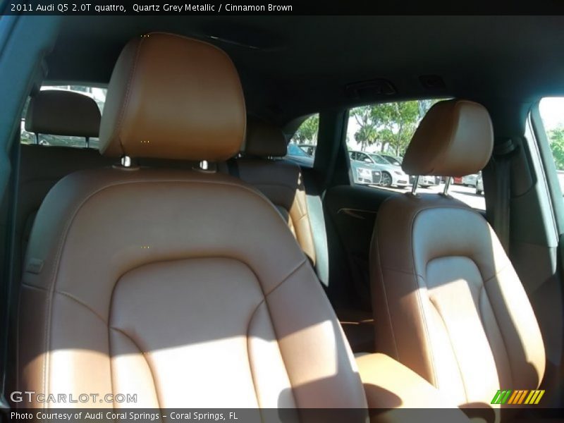 Quartz Grey Metallic / Cinnamon Brown 2011 Audi Q5 2.0T quattro