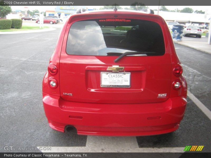 Victory Red / Ebony 2009 Chevrolet HHR SS