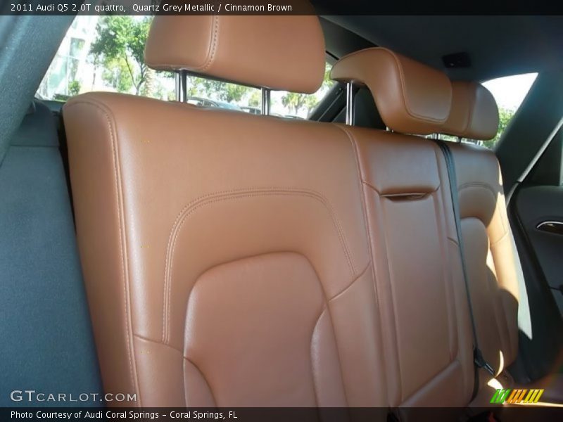 Quartz Grey Metallic / Cinnamon Brown 2011 Audi Q5 2.0T quattro
