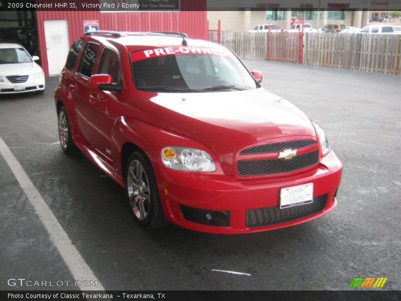 Victory Red / Ebony 2009 Chevrolet HHR SS