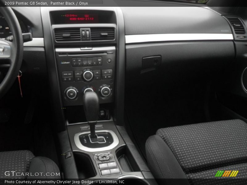Panther Black / Onyx 2009 Pontiac G8 Sedan