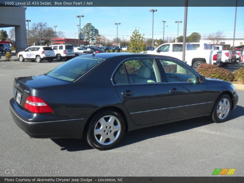 Blue Onyx Pearl / Ash 2005 Lexus LS 430 Sedan