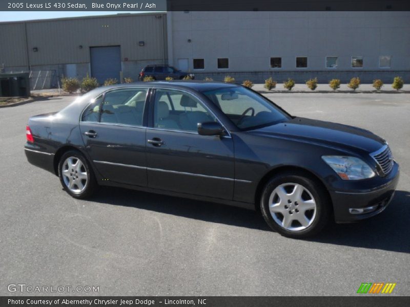 Blue Onyx Pearl / Ash 2005 Lexus LS 430 Sedan