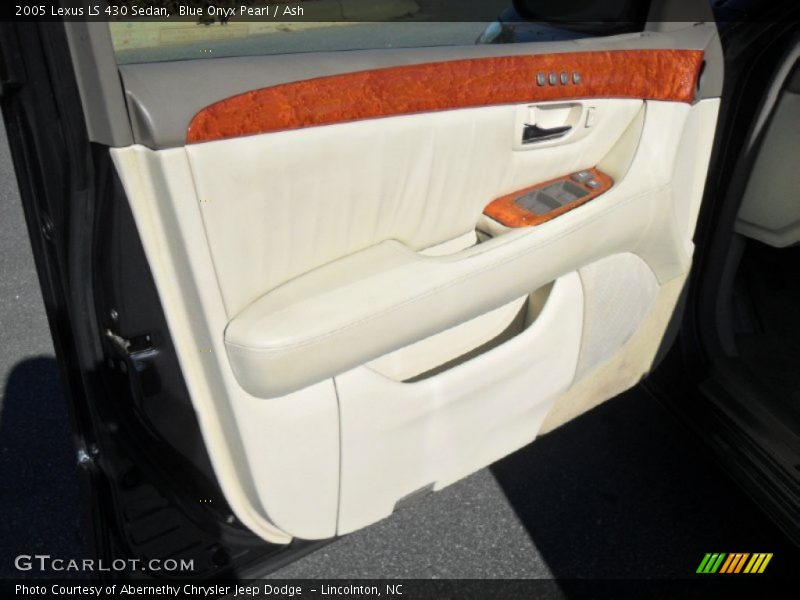 Blue Onyx Pearl / Ash 2005 Lexus LS 430 Sedan