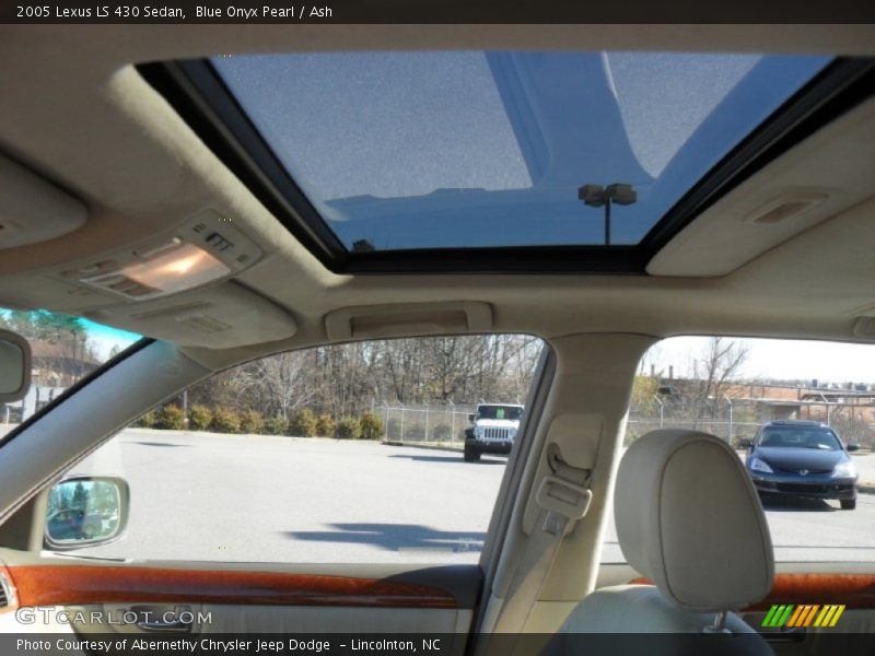 Blue Onyx Pearl / Ash 2005 Lexus LS 430 Sedan
