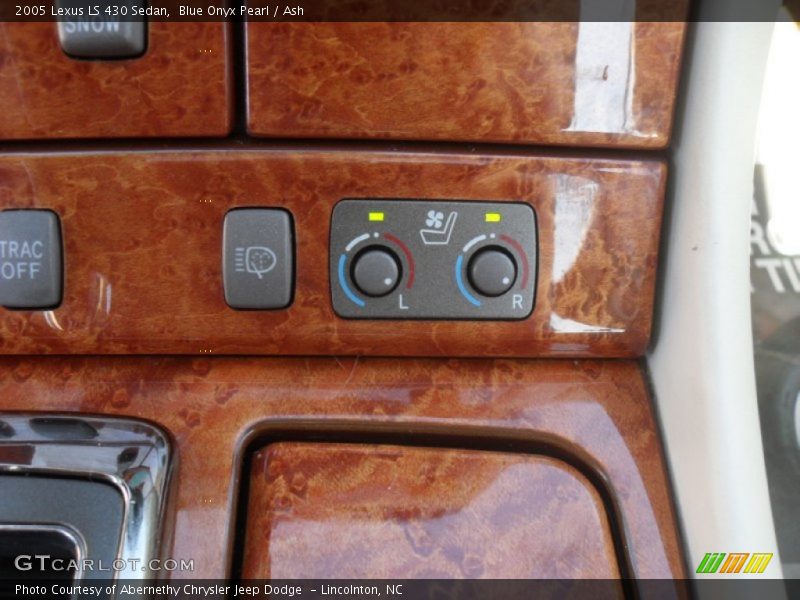 Blue Onyx Pearl / Ash 2005 Lexus LS 430 Sedan