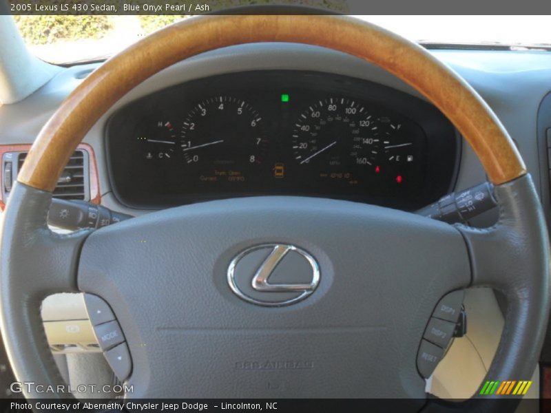 Blue Onyx Pearl / Ash 2005 Lexus LS 430 Sedan