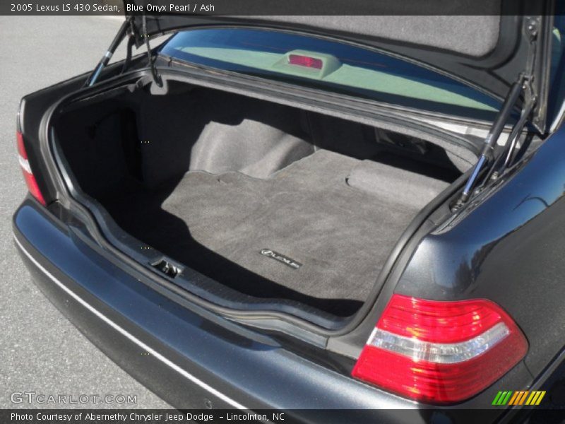 Blue Onyx Pearl / Ash 2005 Lexus LS 430 Sedan