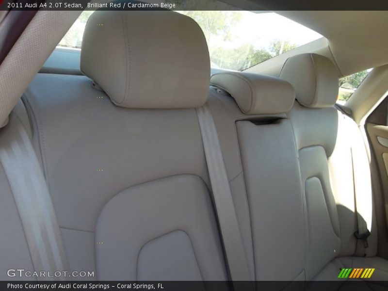 Brilliant Red / Cardamom Beige 2011 Audi A4 2.0T Sedan
