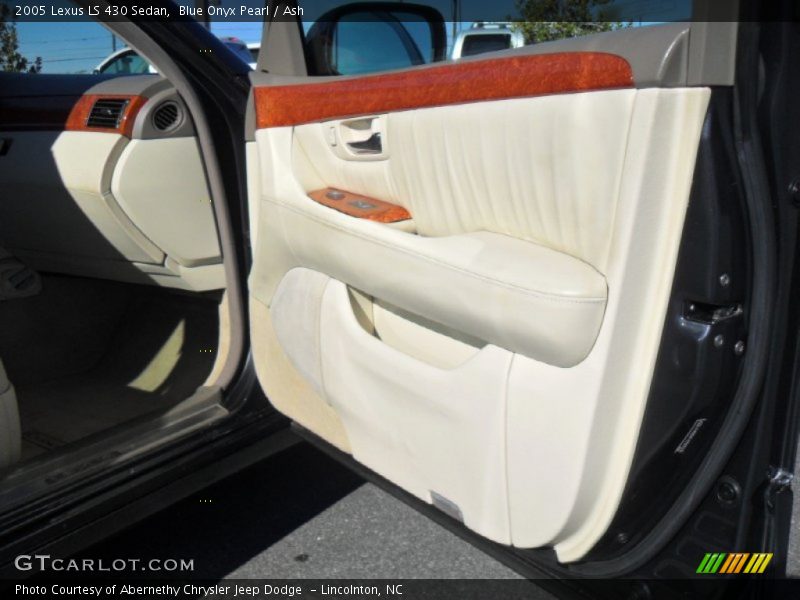 Blue Onyx Pearl / Ash 2005 Lexus LS 430 Sedan