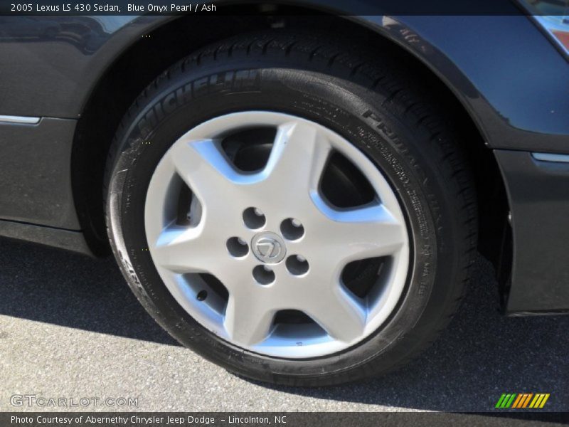 Blue Onyx Pearl / Ash 2005 Lexus LS 430 Sedan