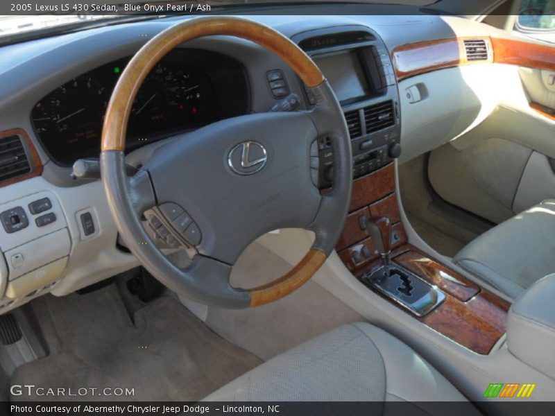 Blue Onyx Pearl / Ash 2005 Lexus LS 430 Sedan