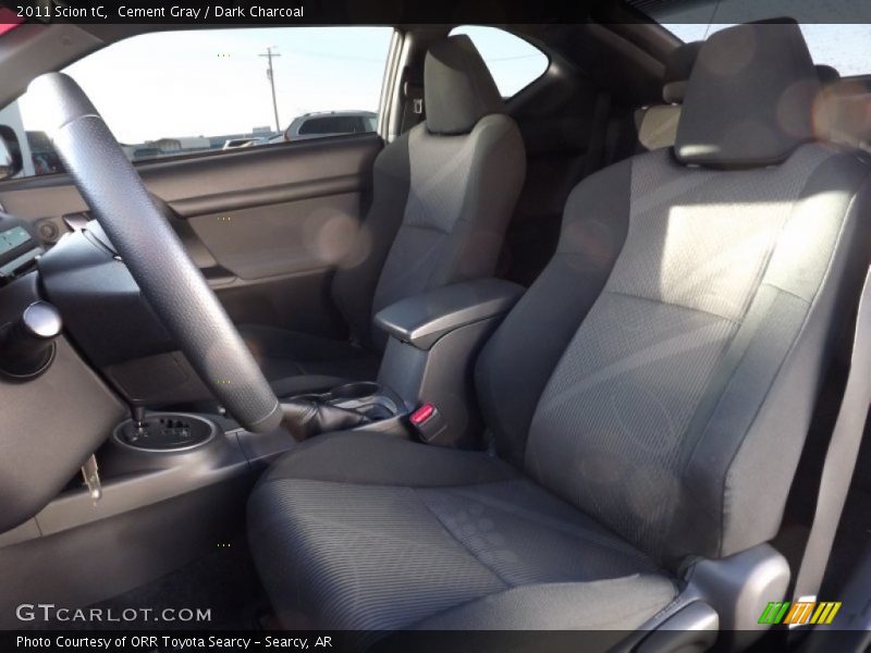 Cement Gray / Dark Charcoal 2011 Scion tC
