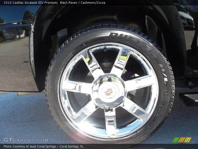 Black Raven / Cashmere/Cocoa 2010 Cadillac Escalade ESV Premium