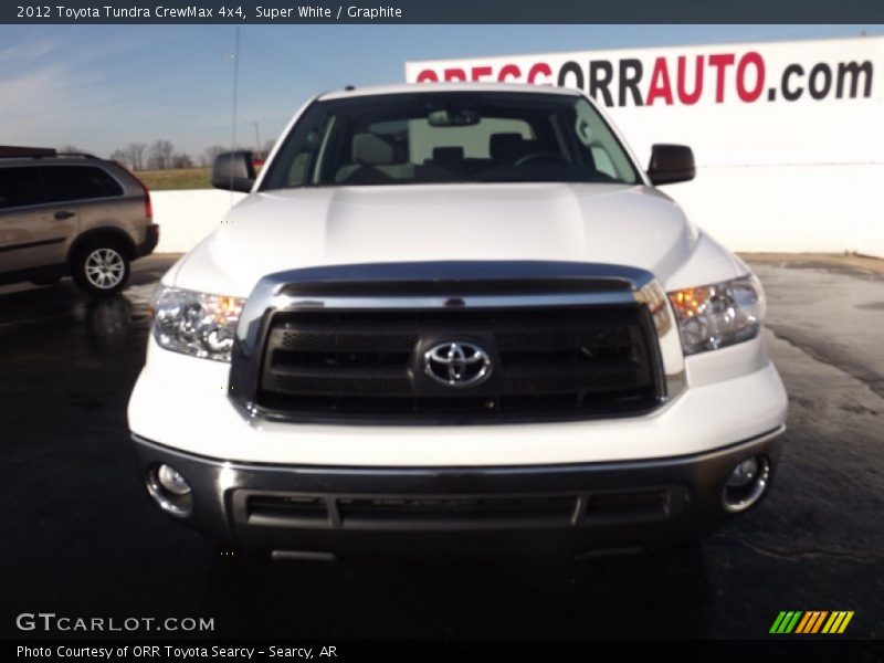 Super White / Graphite 2012 Toyota Tundra CrewMax 4x4