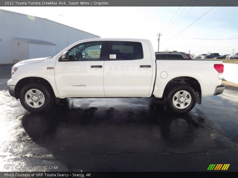 Super White / Graphite 2012 Toyota Tundra CrewMax 4x4