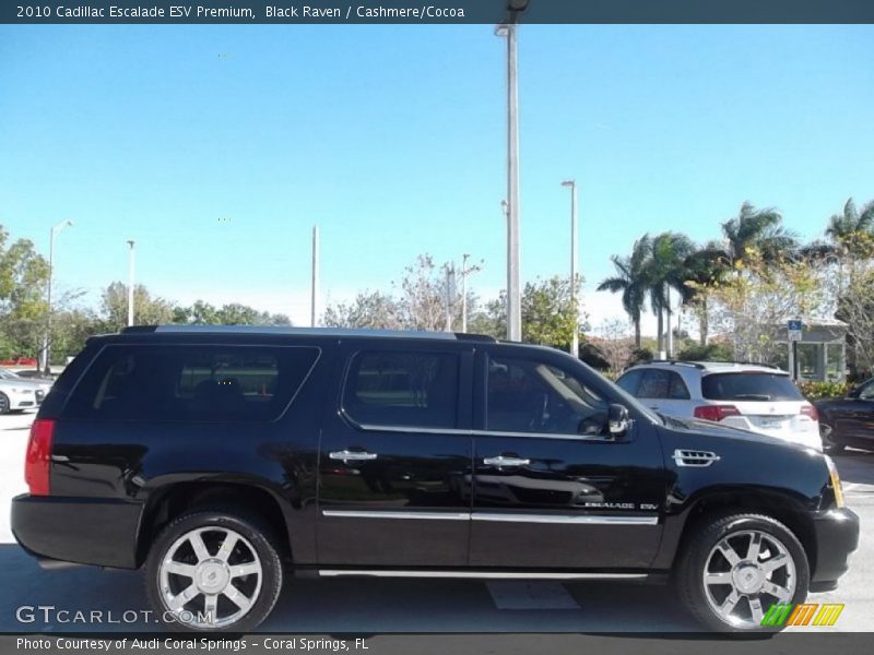 Black Raven / Cashmere/Cocoa 2010 Cadillac Escalade ESV Premium