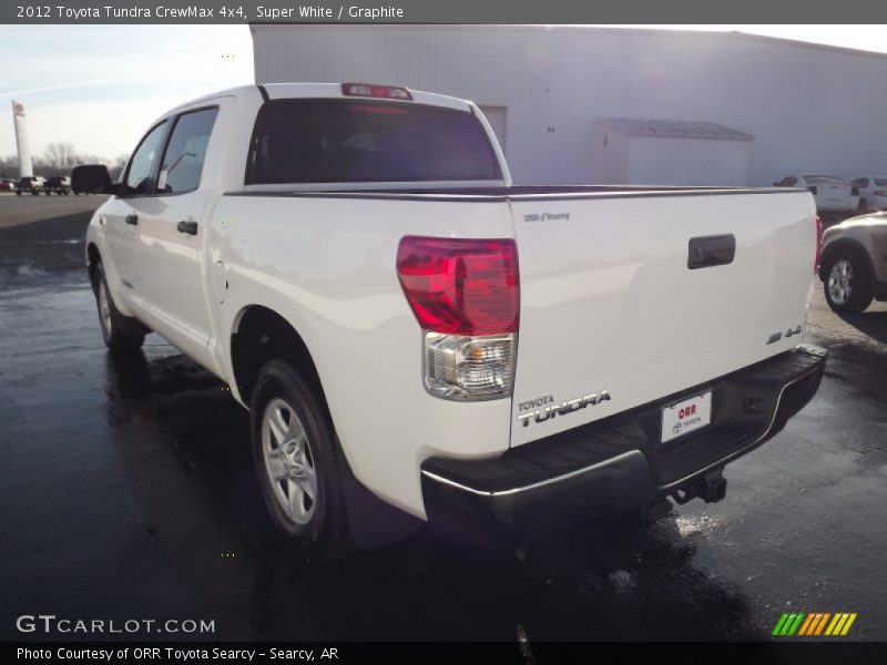 Super White / Graphite 2012 Toyota Tundra CrewMax 4x4