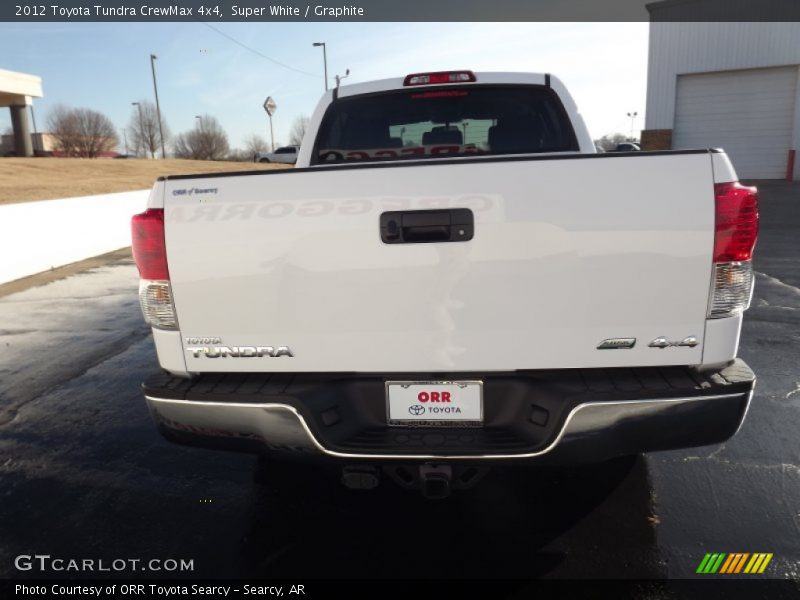 Super White / Graphite 2012 Toyota Tundra CrewMax 4x4