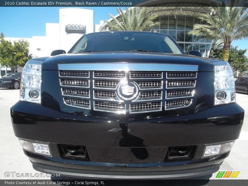Black Raven / Cashmere/Cocoa 2010 Cadillac Escalade ESV Premium