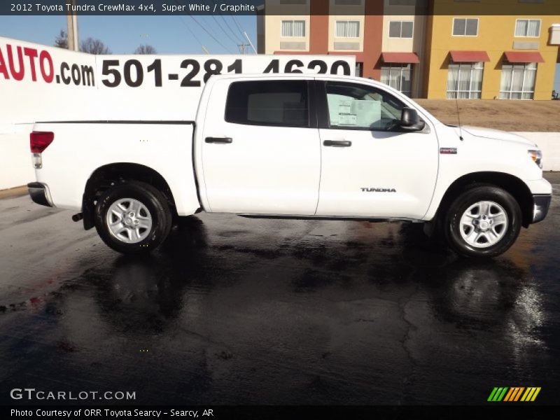 Super White / Graphite 2012 Toyota Tundra CrewMax 4x4