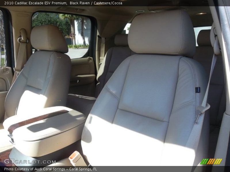 Black Raven / Cashmere/Cocoa 2010 Cadillac Escalade ESV Premium