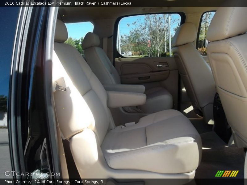 Black Raven / Cashmere/Cocoa 2010 Cadillac Escalade ESV Premium