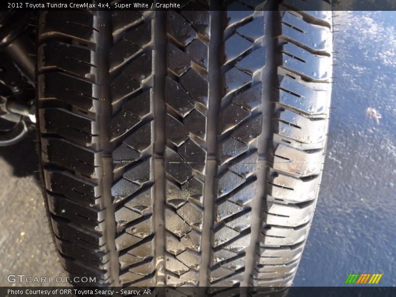 Super White / Graphite 2012 Toyota Tundra CrewMax 4x4