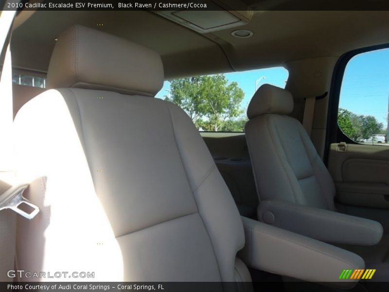 Black Raven / Cashmere/Cocoa 2010 Cadillac Escalade ESV Premium