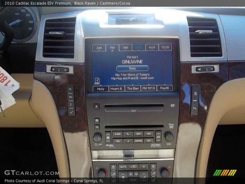 Black Raven / Cashmere/Cocoa 2010 Cadillac Escalade ESV Premium