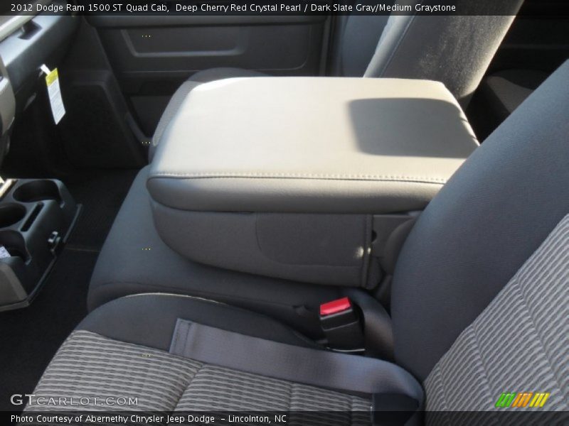 Deep Cherry Red Crystal Pearl / Dark Slate Gray/Medium Graystone 2012 Dodge Ram 1500 ST Quad Cab