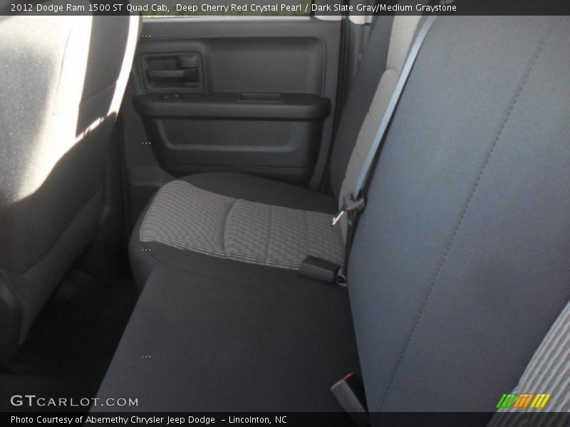 Deep Cherry Red Crystal Pearl / Dark Slate Gray/Medium Graystone 2012 Dodge Ram 1500 ST Quad Cab