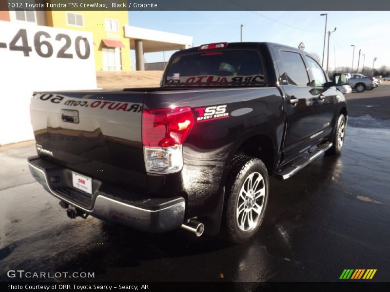 Rear 3/4 View - 2012 Toyota Tundra TSS CrewMax
