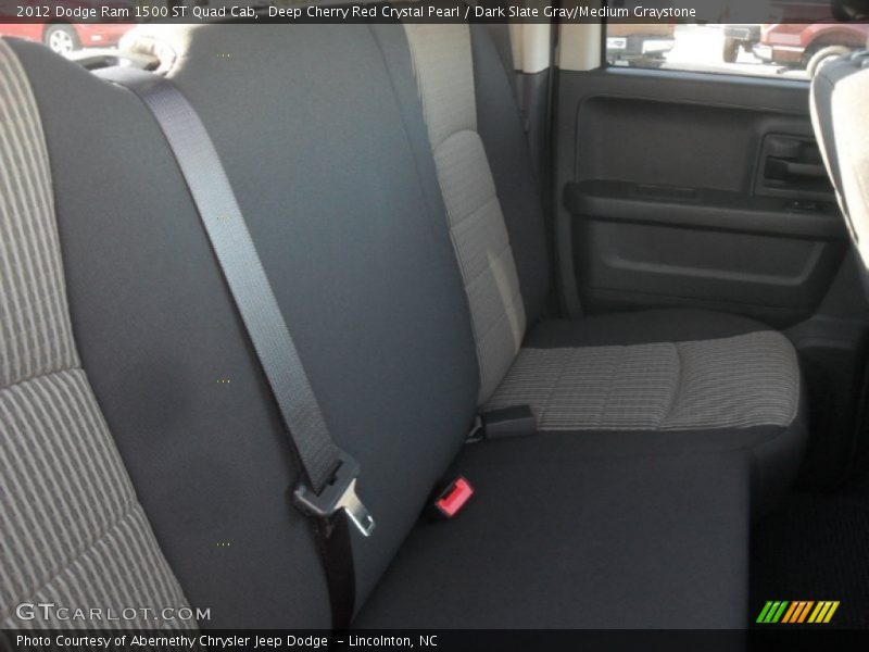 Deep Cherry Red Crystal Pearl / Dark Slate Gray/Medium Graystone 2012 Dodge Ram 1500 ST Quad Cab