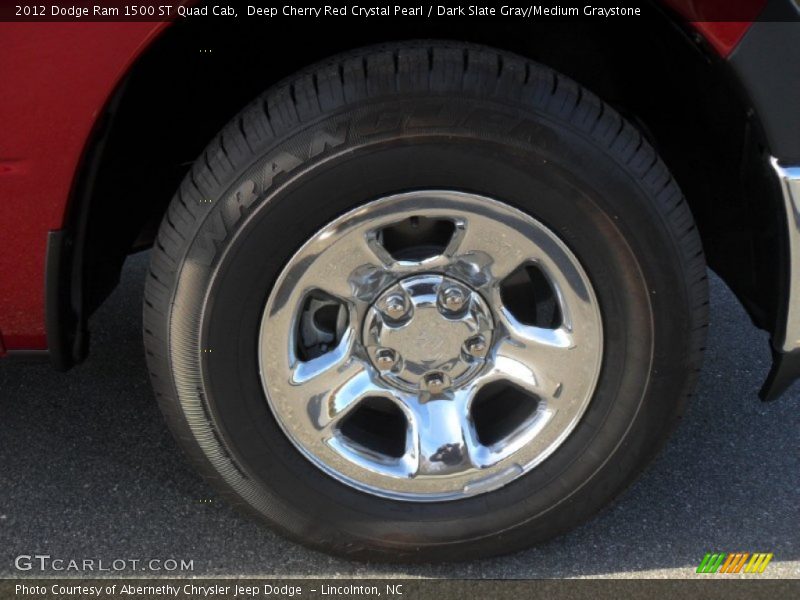 Deep Cherry Red Crystal Pearl / Dark Slate Gray/Medium Graystone 2012 Dodge Ram 1500 ST Quad Cab